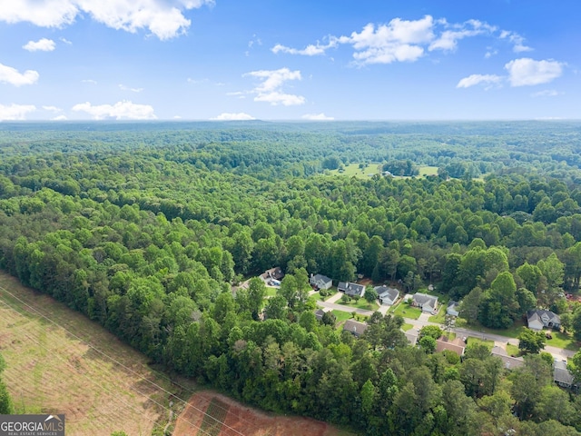 7277 Plum Creek Dr, Gainesville, GA 30507 - bird's eye view of a heavily wooded area