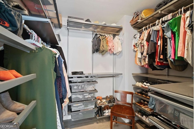 3420 Griffin Way, Cumming, GA 30040 - spacious closet featuring wood finished floors