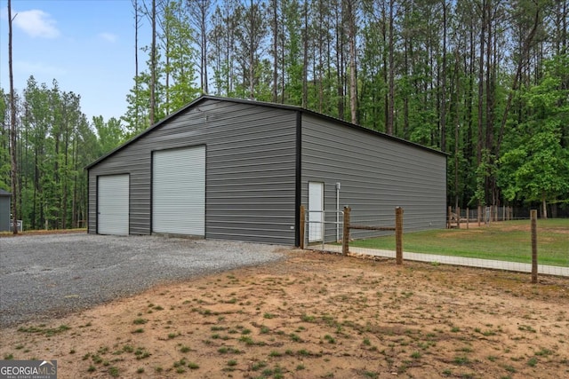337 Paynes Lake Rd, Carrollton, GA 30116 - view of detached garage