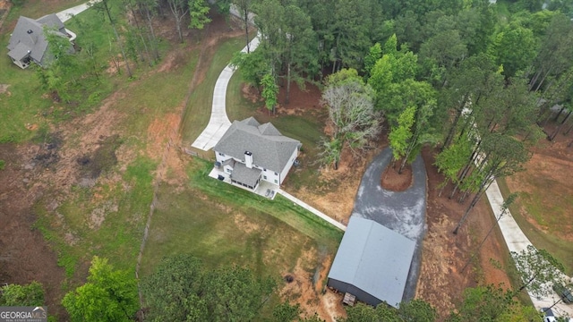 337 Paynes Lake Rd, Carrollton, GA 30116 - aerial view of property and surrounding area