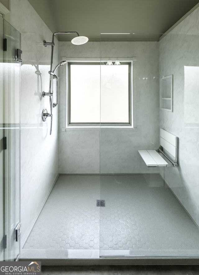 8744 Hamil Ct, Douglasville, GA 30135 - full bath with a shower stall