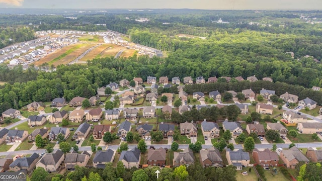 8744 Hamil Ct, Douglasville, GA 30135 - view of property location with a heavily wooded area and nearby suburban area