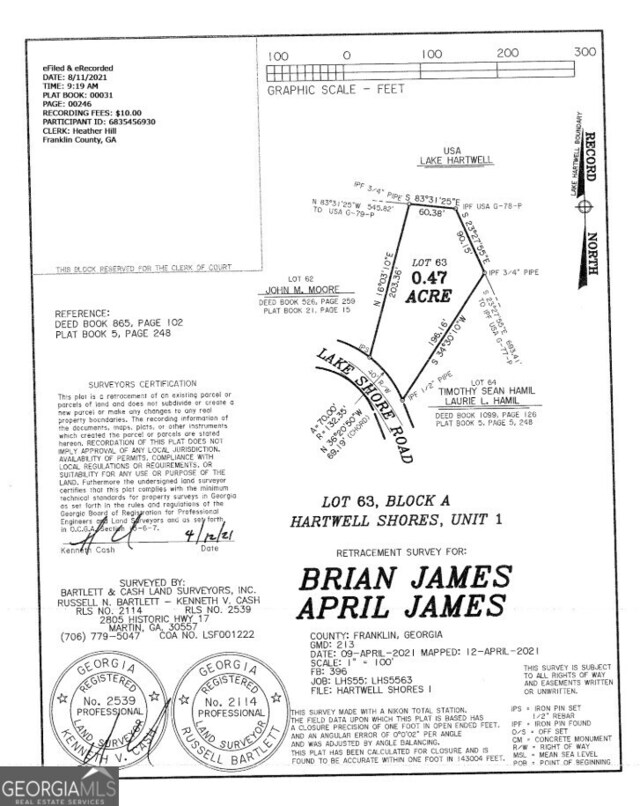 982 Lake Shore Rd, Martin, GA 30557