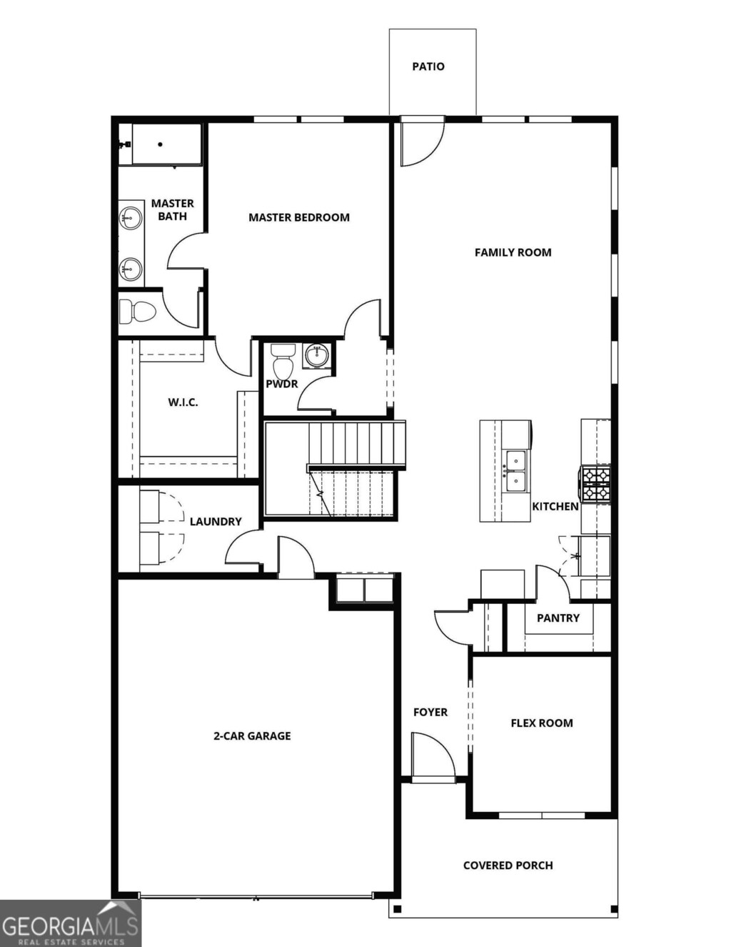 317 Limestone Cir, Conyers, GA 30013 - view of home floor plan