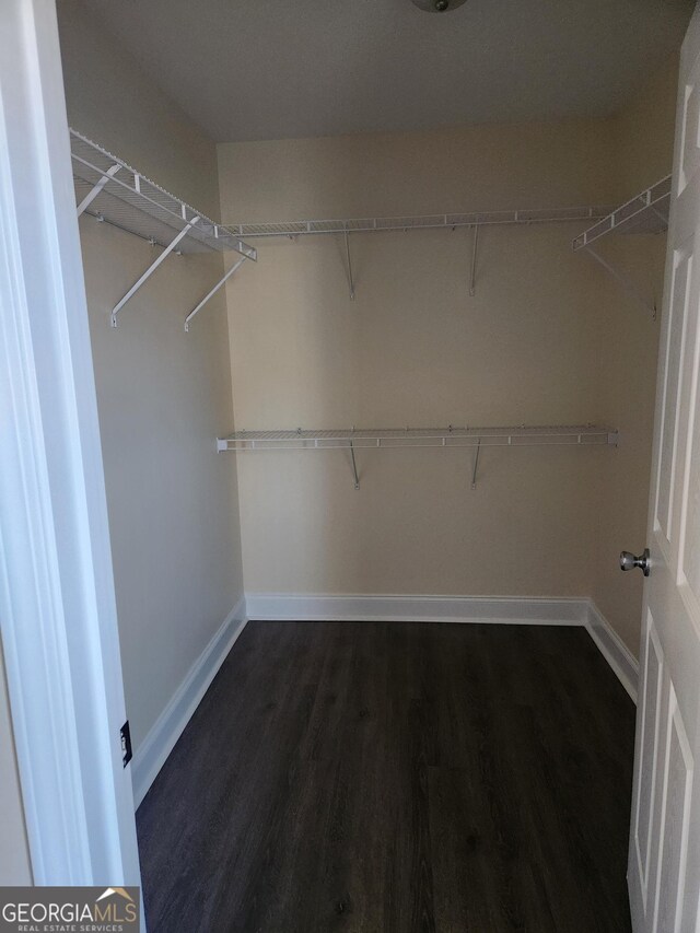 108 Ronald Pride, Fort Valley, GA 31030 - walk in closet featuring wood finished floors