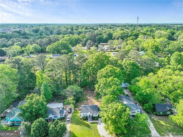 118 Greenwood St, Fairburn, GA 30213 - drone / aerial view of a forest