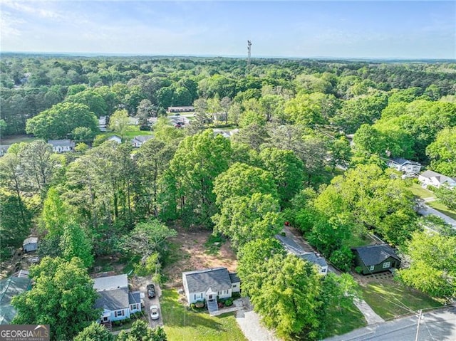 118 Greenwood St, Fairburn, GA 30213 - aerial view of property's location with a forest
