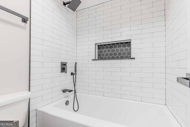 2012 Variations Dr NE, Atlanta, GA 30329 - full bath featuring toilet and shower / bathtub combination