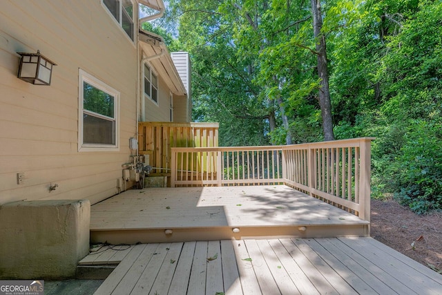 2012 Variations Dr NE, Atlanta, GA 30329 - view of wooden deck