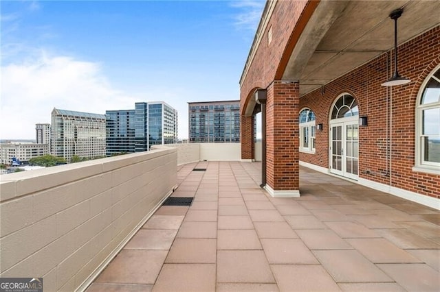 3180 Mathieson Dr NE Unit 1401, Atlanta, GA 30305 - view of patio featuring a balcony