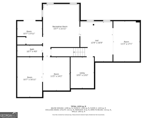 5190 Beech Forest Dr, Lilburn, GA 30047 - room layout