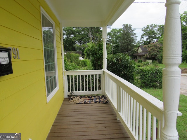 791 Anderson St, Macon, GA 31201 - view of deck