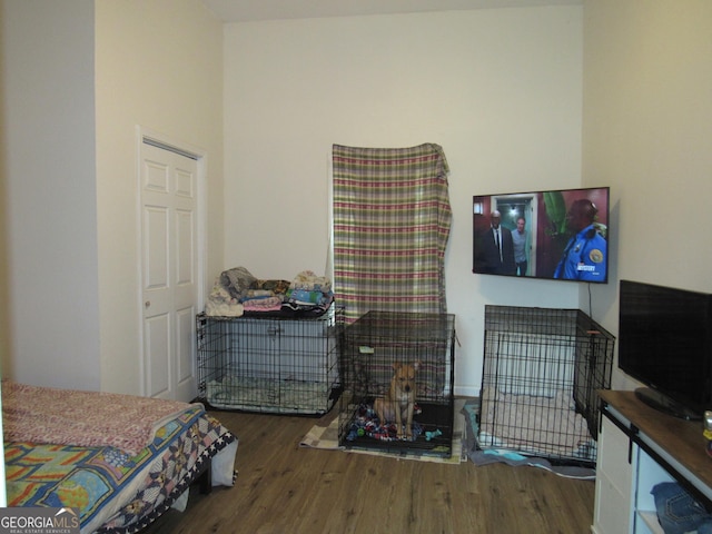 791 Anderson St, Macon, GA 31201 - bedroom featuring wood finished floors