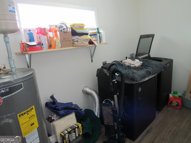 791 Anderson St, Macon, GA 31201 - utility room with electric water heater
