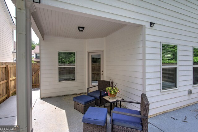 158 Bryon Ln, Acworth, GA 30102 - view of patio