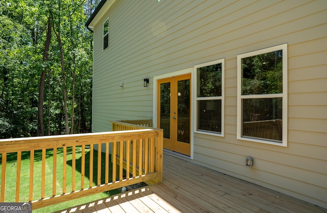 4366 Bradley Dr SW, Snellville, GA 30039 - wooden terrace featuring a lawn