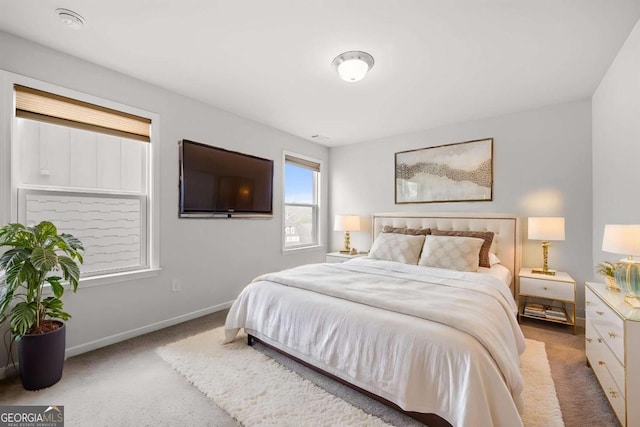 667 Creswell Park, Smyrna, GA 30082 - bedroom featuring light colored carpet and baseboards