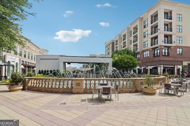 12645 Morningpark Cir, Alpharetta, GA 30004 - view of patio / terrace