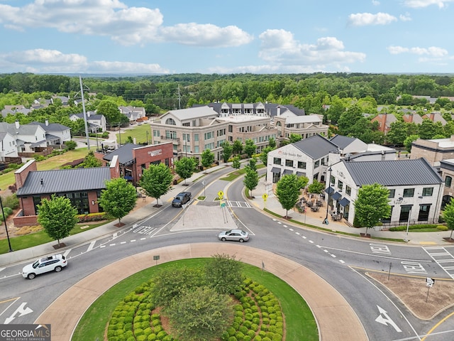 12645 Morningpark Cir, Alpharetta, GA 30004 - aerial perspective of suburban area