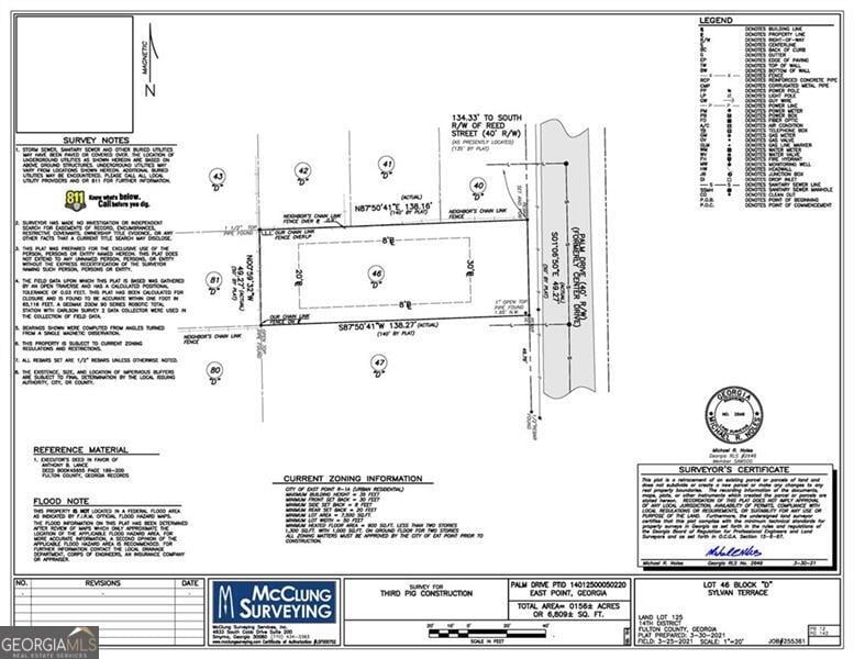 0 Palm, East Point, GA 30344