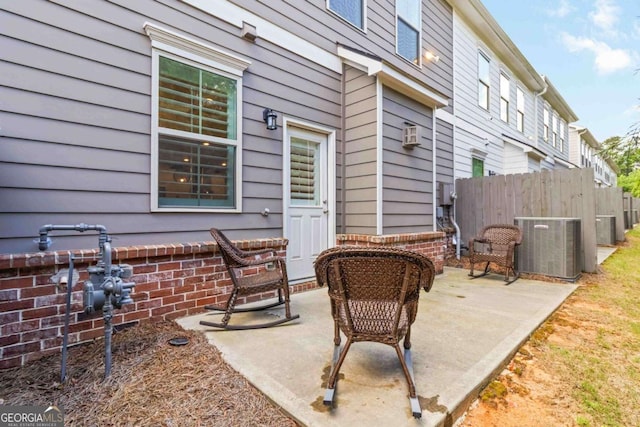 1227 Herty Dr, Marietta, GA 30062 - view of patio with cooling unit