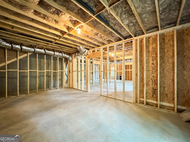169 View St, Clarkesville, GA 30523 - miscellaneous room featuring concrete floors