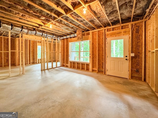 169 View St, Clarkesville, GA 30523 - misc room with concrete floors