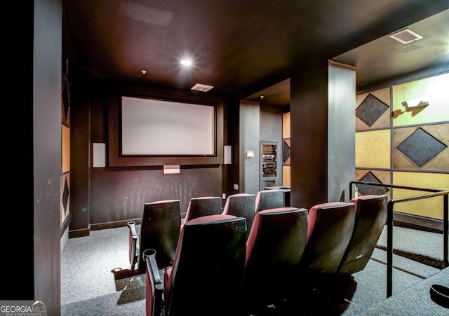 800 Peachtree St NE Unit 1014, Atlanta, GA 30308 - cinema with carpet floors