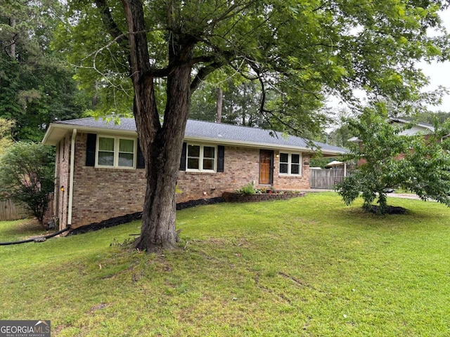 2575 Dobbs Dr NW, Kennesaw, GA 30152 - ranch-style house with brick siding and an attached carport