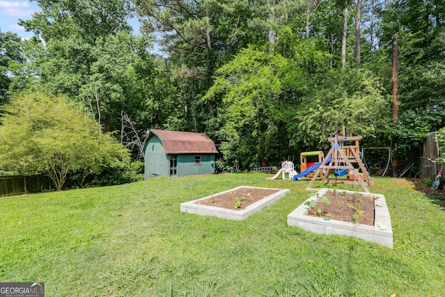 2575 Dobbs Dr NW, Kennesaw, GA 30152 - view of yard with a playground