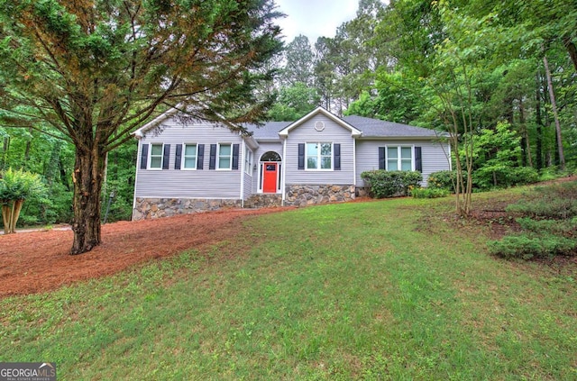 23 Timberlake Pointe NE, Cartersville, GA 30121 - ranch-style house with a front yard