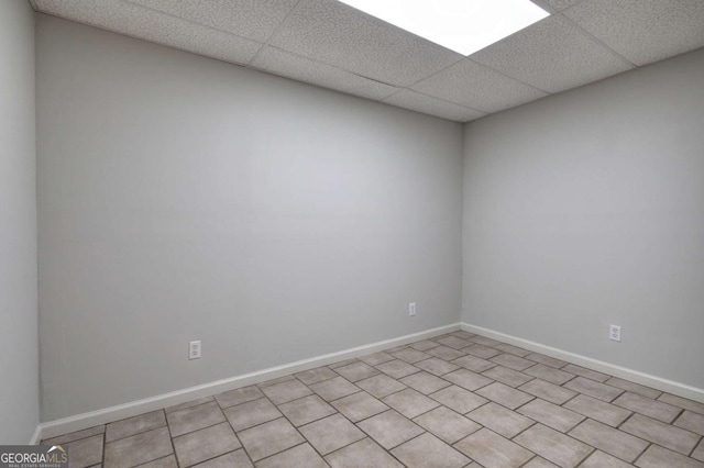 23 Timberlake Pointe NE, Cartersville, GA 30121 - unfurnished room featuring a paneled ceiling and baseboards