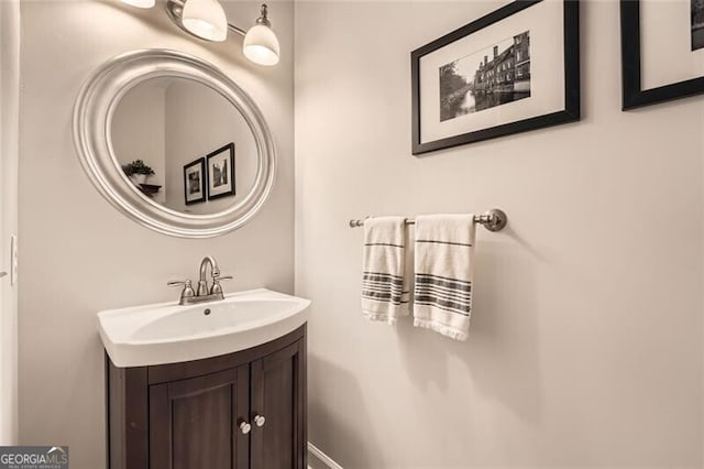 5940 Plantation Dr, Roswell, GA 30075 - bathroom featuring vanity