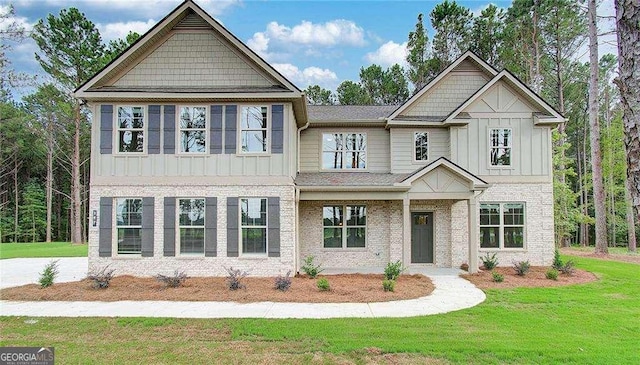 165 Cooper Cv E, Fayetteville, GA 30215 - craftsman inspired home with board and batten siding and a front yard