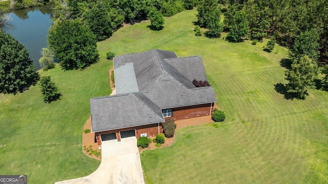 737 Raleigh Cobb Rd, Hawkinsville, GA 31036 - view from above of property with a large body of water