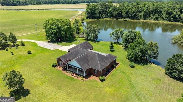 737 Raleigh Cobb Rd, Hawkinsville, GA 31036 - aerial view of sparsely populated area with a large body of water