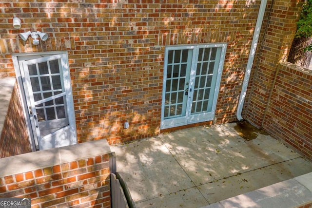 1 N Boundary Pl NW, Atlanta, GA 30318 - view of patio / terrace featuring french doors