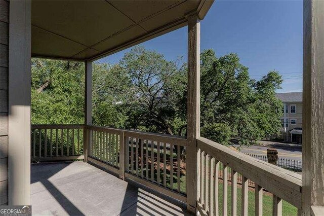 1015 Mcgill Park Ave NE, Atlanta, GA 30312 - view of wooden deck