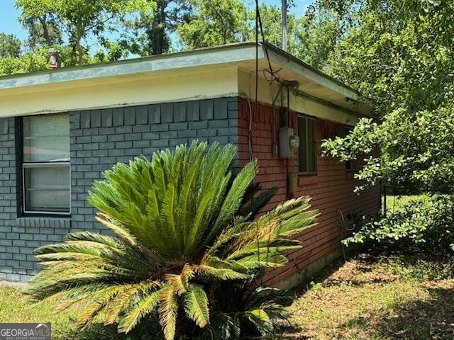 306 Greenview St, Jesup, GA 31545 - view of side of property with brick siding