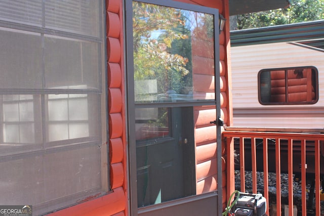 95 Hillcrest Ct, Cleveland, GA 30528 - view of doorway to property