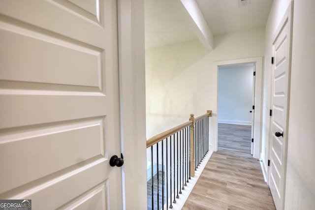460 Ridge Point Dr, Monticello, GA 31064 - hallway featuring light wood-style flooring