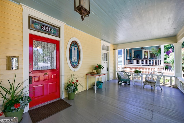 381 Cherokee Ave SE, Atlanta, GA 30312 - entrance to property with a porch
