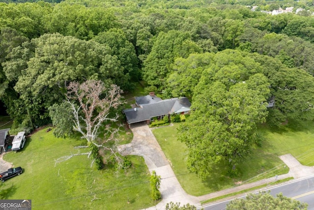 1395 Clay Rd SW, Mableton, GA 30126 - bird's eye view of a heavily wooded area