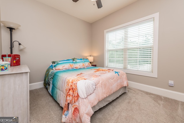 924 Abingdon Cv, Bonaire, GA 31005 - carpeted bedroom with baseboards and ceiling fan