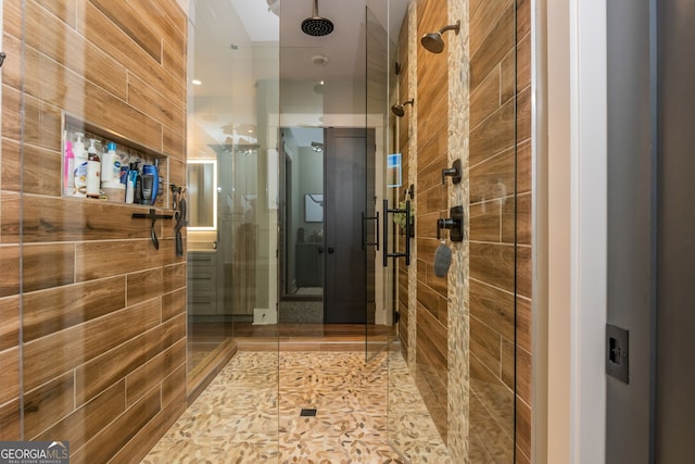 209 Voyles Way, Dawsonville, GA 30534 - hallway featuring tile patterned floors