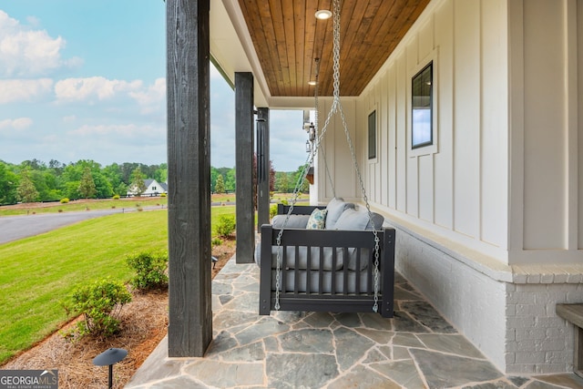 209 Voyles Way, Dawsonville, GA 30534 - view of patio / terrace