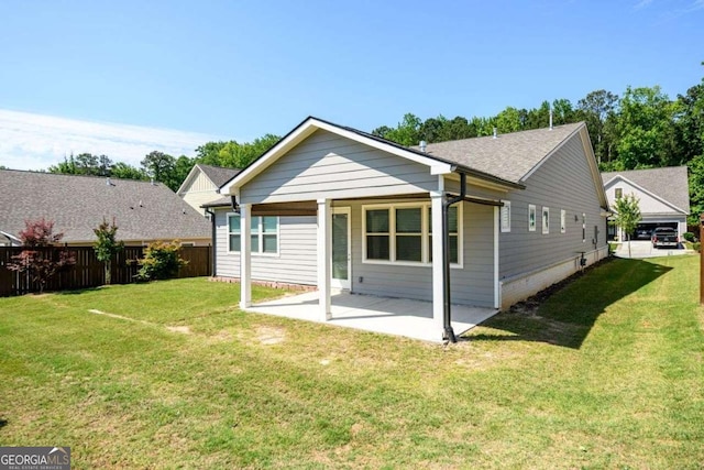 2856 Knob Creek Dr, Snellville, GA 30078 - rear view of property featuring a patio
