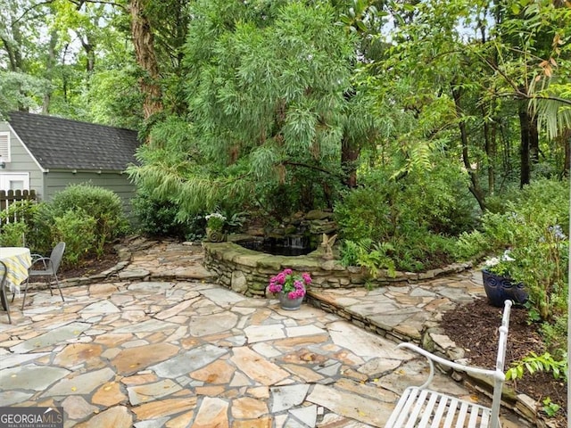 2054 Palifox Dr NE, Atlanta, GA 30307 - view of patio