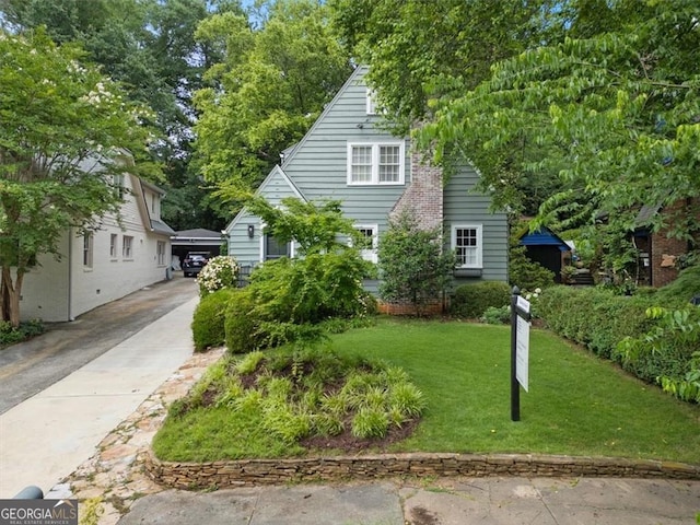2054 Palifox Dr NE, Atlanta, GA 30307 - view of property exterior featuring a yard