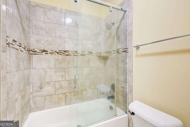 332 Warwick Pl, Mcdonough, GA 30253 - full bathroom with toilet and enclosed tub / shower combo